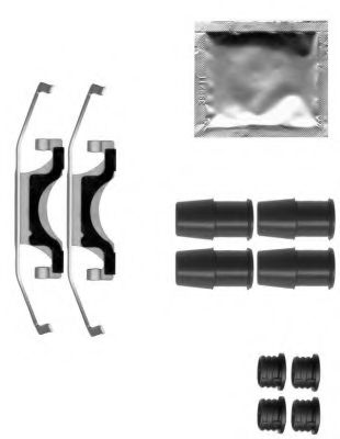 K0463 PAGID Brake System Accessory Kit, disc brake pads