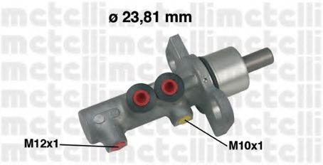 05-0491 METELLI Brake System Brake Master Cylinder