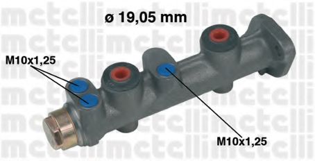 05-0023 METELLI Brake System Brake Master Cylinder