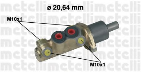 05-0039 METELLI Brake Master Cylinder