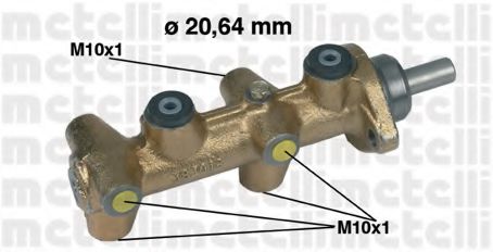 05-0040 METELLI Brake System Brake Master Cylinder