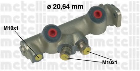 05-0071 METELLI Brake System Brake Master Cylinder