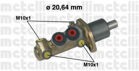 05-0087 METELLI Brake Master Cylinder
