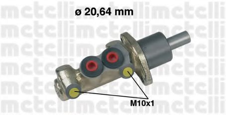 05-0125 METELLI Brake System Brake Master Cylinder
