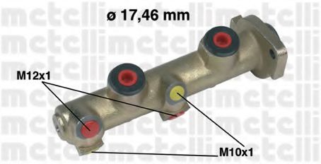 05-0141 METELLI Brake System Brake Master Cylinder