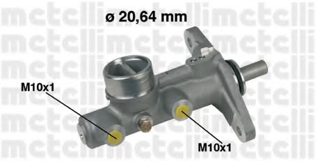 05-0145 METELLI Brake System Brake Master Cylinder