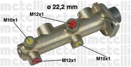 05-0162 METELLI Brake System Brake Master Cylinder