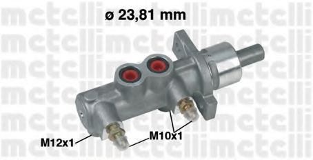 05-0165 METELLI Brake System Brake Master Cylinder