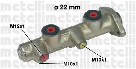 05-0167 METELLI Brake System Brake Master Cylinder