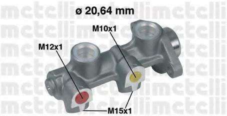 05-0180 METELLI Brake Master Cylinder