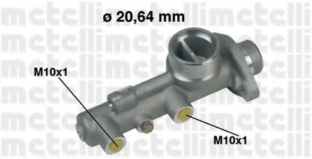 05-0209 METELLI Brake System Brake Master Cylinder
