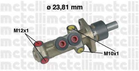 05-0223 METELLI Brake System Brake Master Cylinder