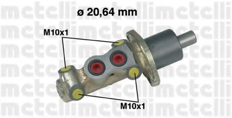 05-0226 METELLI Brake System Brake Master Cylinder