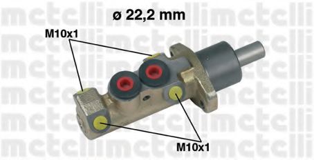05-0228 METELLI Brake System Brake Master Cylinder