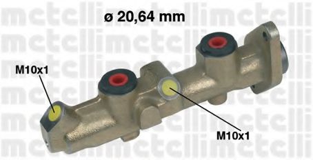 05-0251 METELLI Brake System Brake Master Cylinder