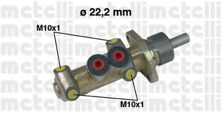 05-0264 METELLI Brake System Brake Master Cylinder