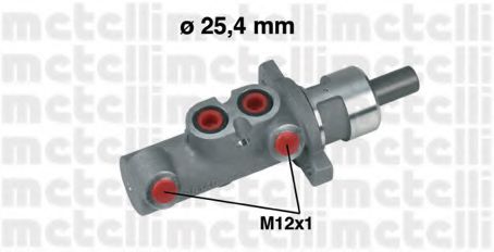 05-0275 METELLI Brake System Brake Master Cylinder