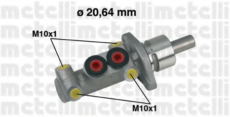 05-0277 METELLI Brake System Brake Master Cylinder