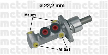 05-0302 METELLI Brake System Brake Master Cylinder