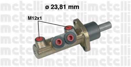 05-0311 METELLI Brake System Brake Master Cylinder
