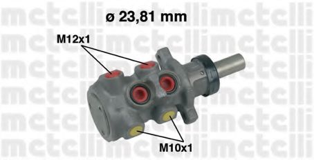 05-0312 METELLI Brake System Brake Master Cylinder