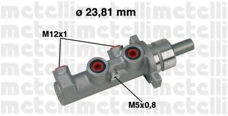 05-0317 METELLI Brake System Brake Master Cylinder