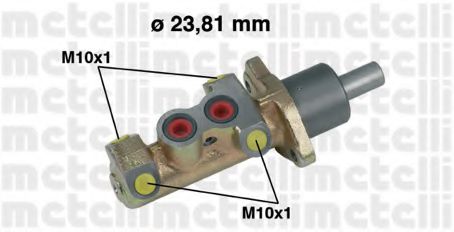 05-0325 METELLI Brake System Brake Master Cylinder