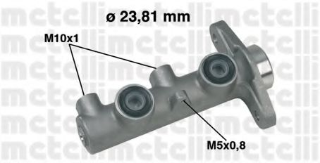 05-0334 METELLI Brake System Brake Master Cylinder