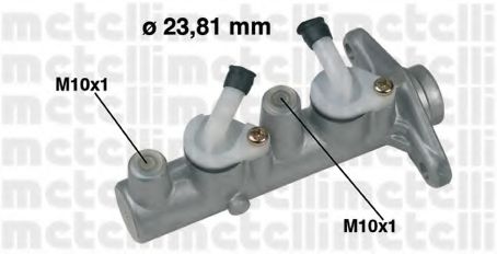 05-0337 METELLI Brake System Brake Master Cylinder