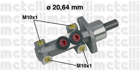 05-0360 METELLI Brake System Brake Master Cylinder