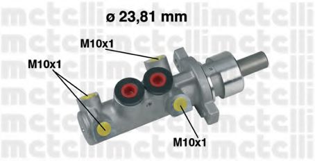 05-0361 METELLI Brake System Brake Master Cylinder