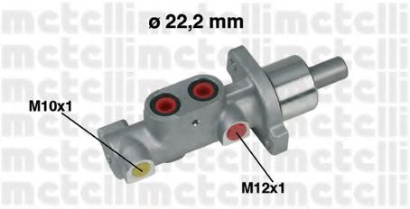 05-0365 METELLI Brake System Brake Master Cylinder