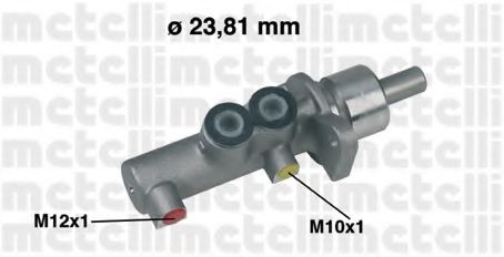 05-0378 METELLI Brake System Brake Master Cylinder