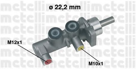 05-0380 METELLI Brake System Brake Master Cylinder