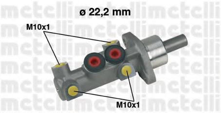 05-0390 METELLI Brake System Brake Master Cylinder