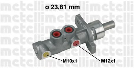 05-0409 METELLI Brake System Brake Master Cylinder