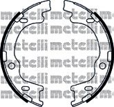53-0185K METELLI Brake System Brake Shoe Set