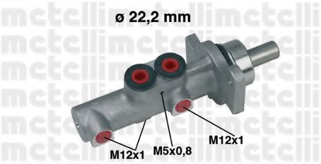 05-0437 METELLI Brake System Brake Master Cylinder