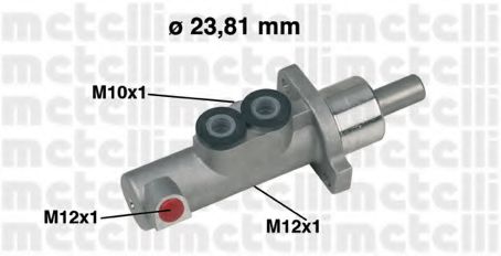 05-0441 METELLI Brake System Brake Master Cylinder