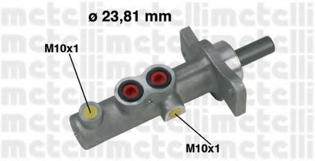 05-0449 METELLI Brake System Brake Master Cylinder