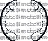 53-0506 METELLI Тормозная система Комплект тормозных колодок