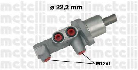 05-0484 METELLI Brake System Brake Master Cylinder