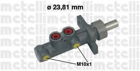 05-0486 METELLI Brake Master Cylinder