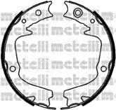 53-0387K METELLI Brake System Brake Shoe Set, parking brake