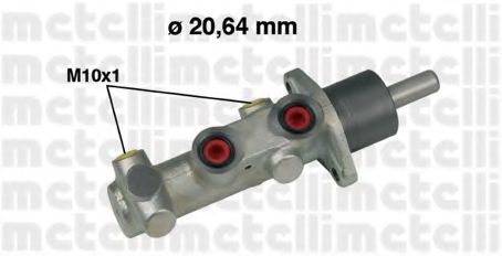 05-0523 METELLI Brake System Brake Master Cylinder