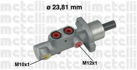 05-0632 METELLI Brake System Brake Master Cylinder