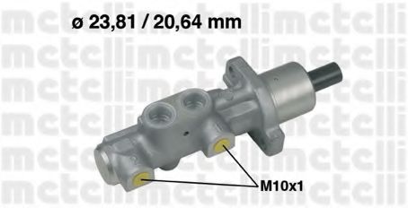 05-0575 METELLI Brake System Brake Master Cylinder