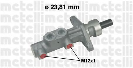 05-0577 METELLI Brake System Brake Master Cylinder