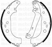 53-0142 METELLI Brake System Brake Shoe Set