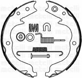 53-0268K METELLI Brake System Brake Shoe Set, parking brake